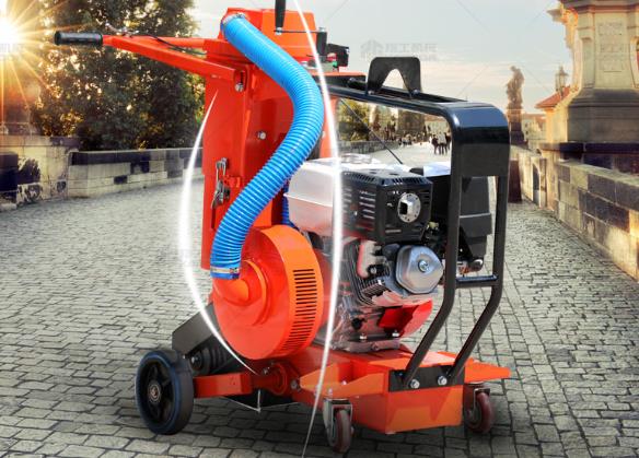 吸塵開槽機施工，既健康又環(huán)保 